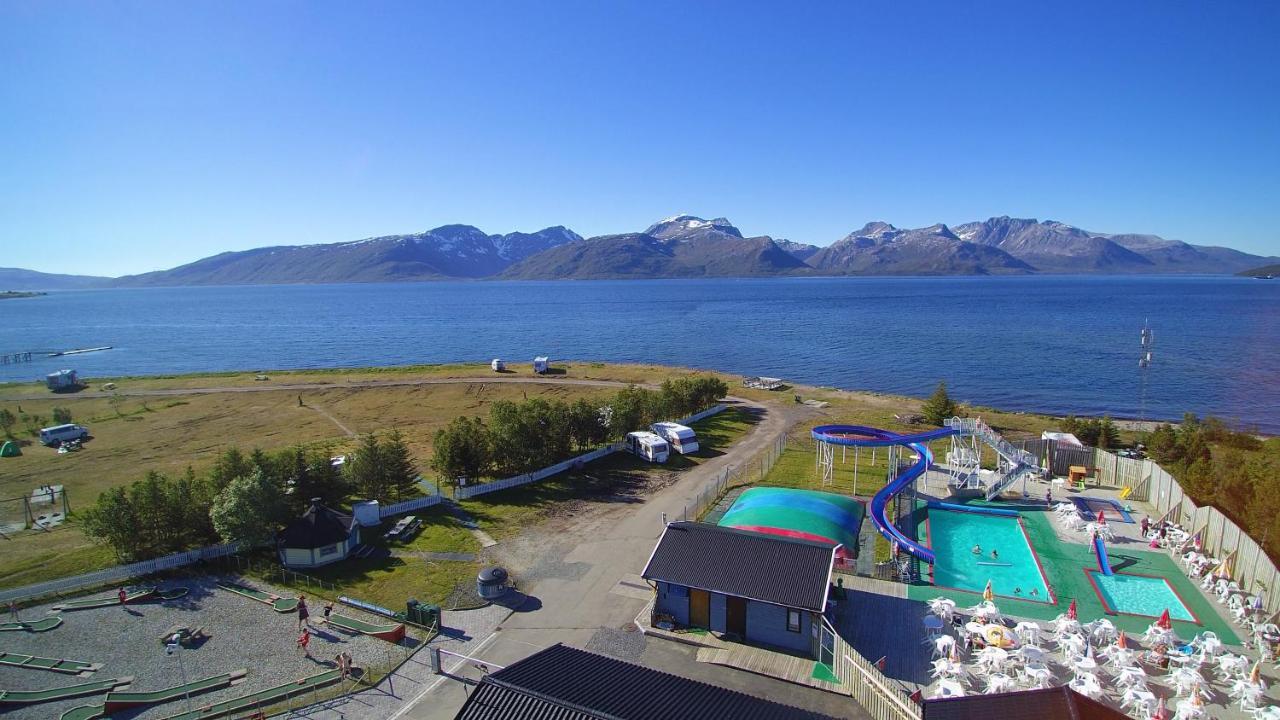 Skittenelv Lodge & Camping Tromsø Kültér fotó